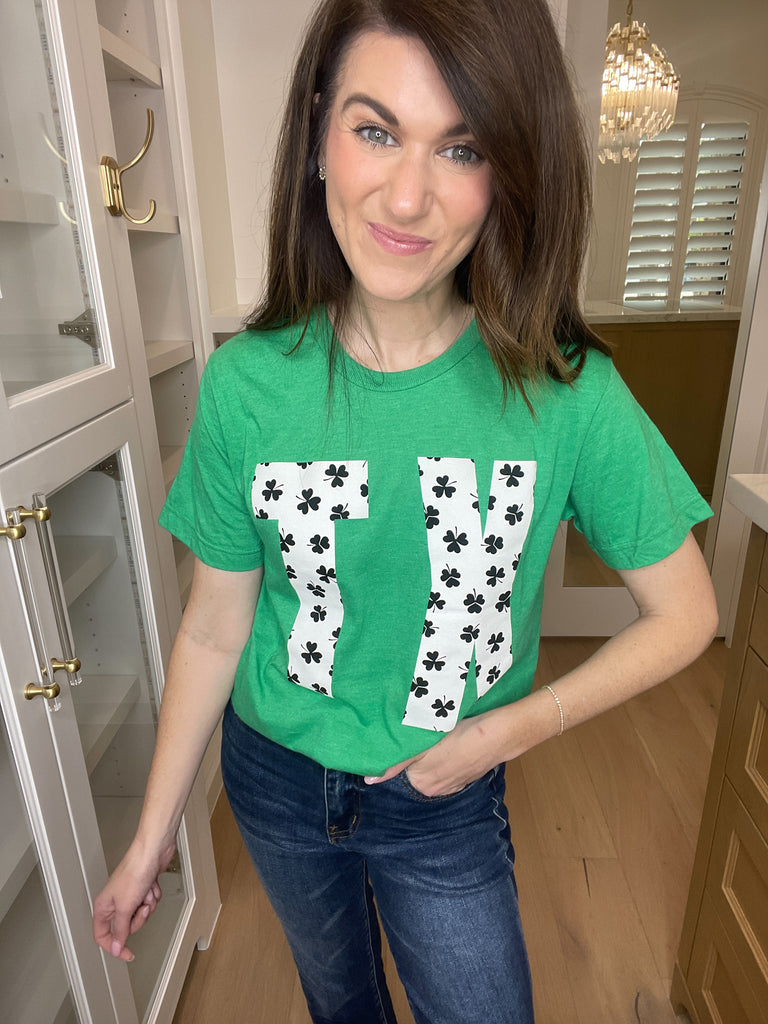 SALE! TX Shamrock Tee *Final Sale*