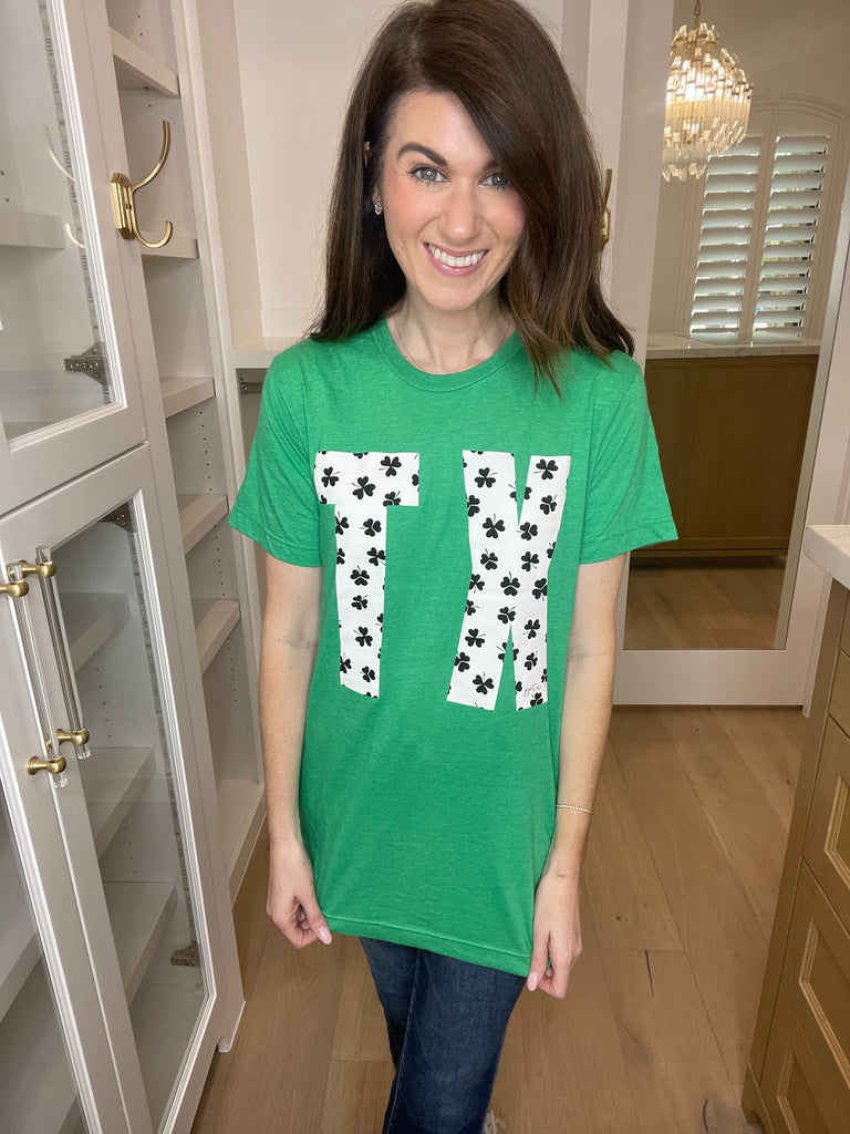 SALE! TX Shamrock Tee *Final Sale*