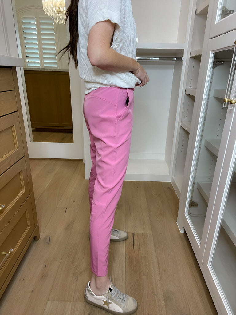 Mono B Zen Mode Joggers in Pink