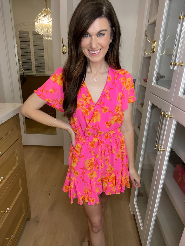 Sugarlips Hot Rod Drawstring Romper