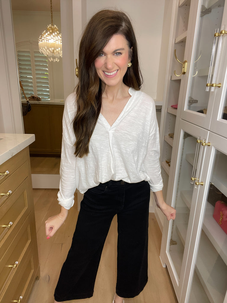 *BELLES & DOORBUSTER* Turn to You Tunic in White *Final Sale*