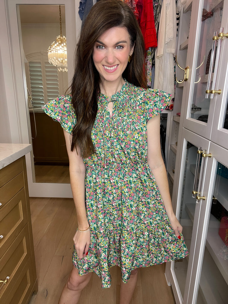 Just Passing Through Floral Dress