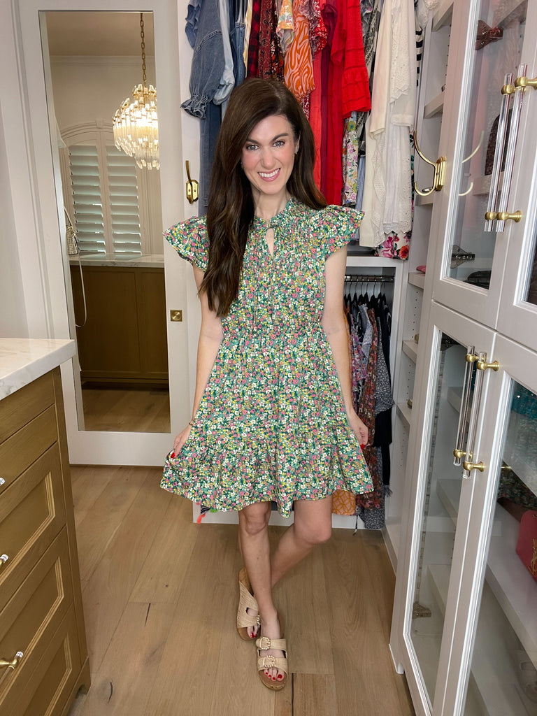 Just Passing Through Floral Dress