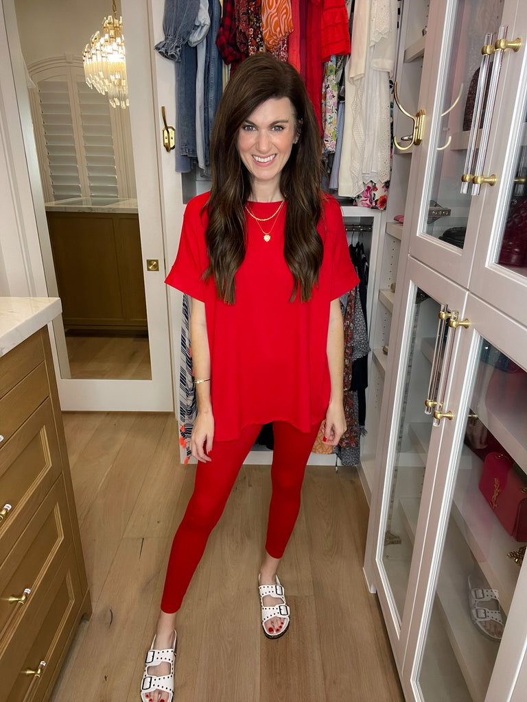 *BELLES & DOORBUSTER* To-Do Lists Can Wait Set in Ruby *Final Sale*