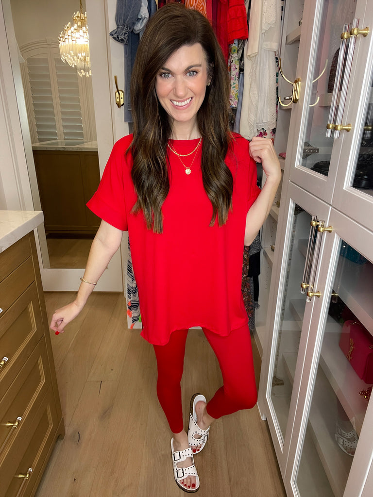 *BELLES & DOORBUSTER* To-Do Lists Can Wait Set in Ruby *Final Sale*