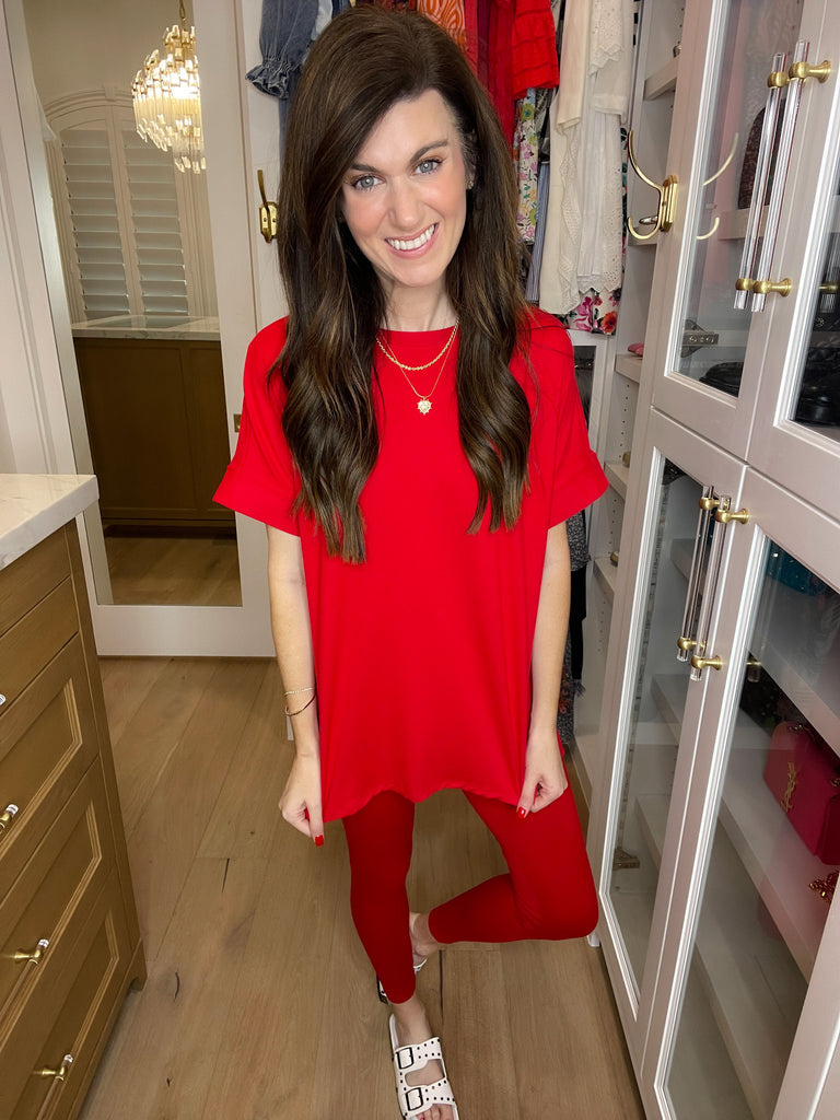 *BELLES & DOORBUSTER* To-Do Lists Can Wait Set in Ruby *Final Sale*