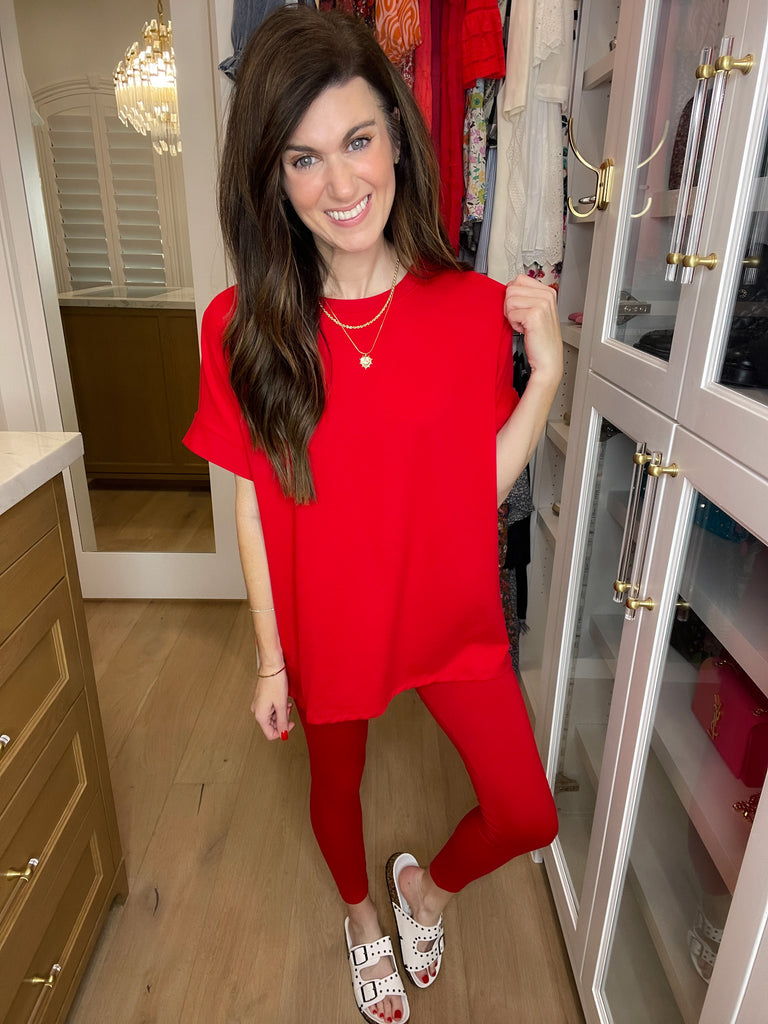 *BELLES & DOORBUSTER* To-Do Lists Can Wait Set in Ruby *Final Sale*