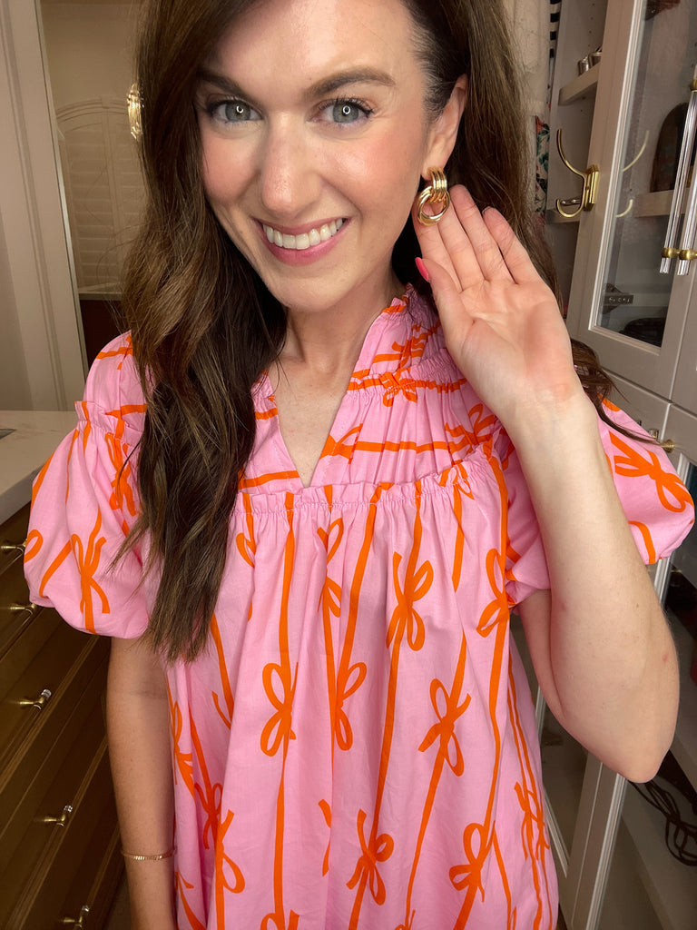 Doorknocker Earrings in Gold *Final Sale*