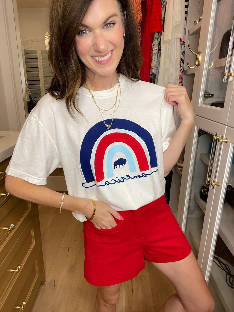 American Rainbow Tee