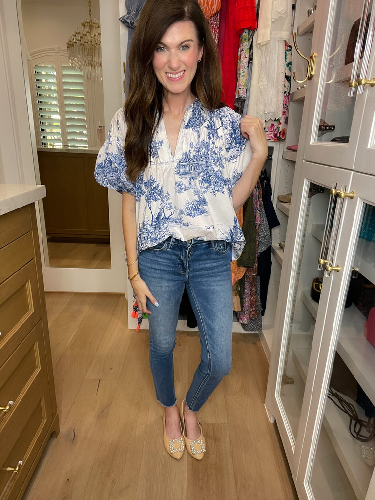 Hera Pearl Buckle Flats