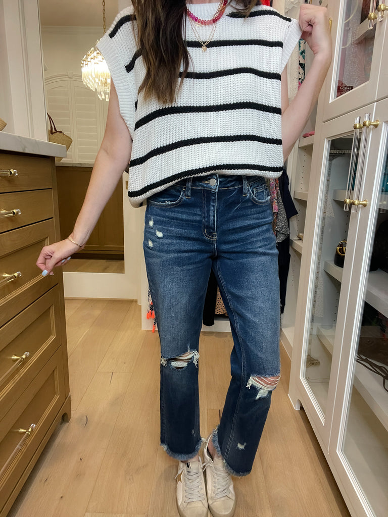 Flying Monkey Borough Ankle Straight Leg Jeans