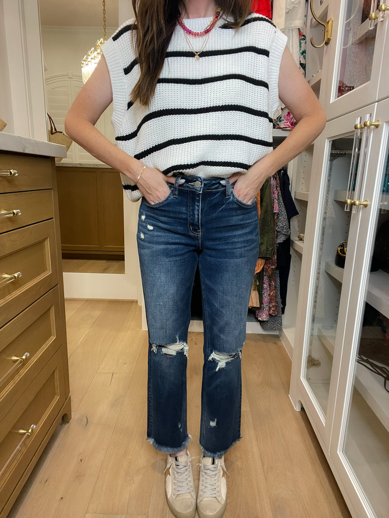 Flying Monkey Borough Ankle Straight Leg Jeans