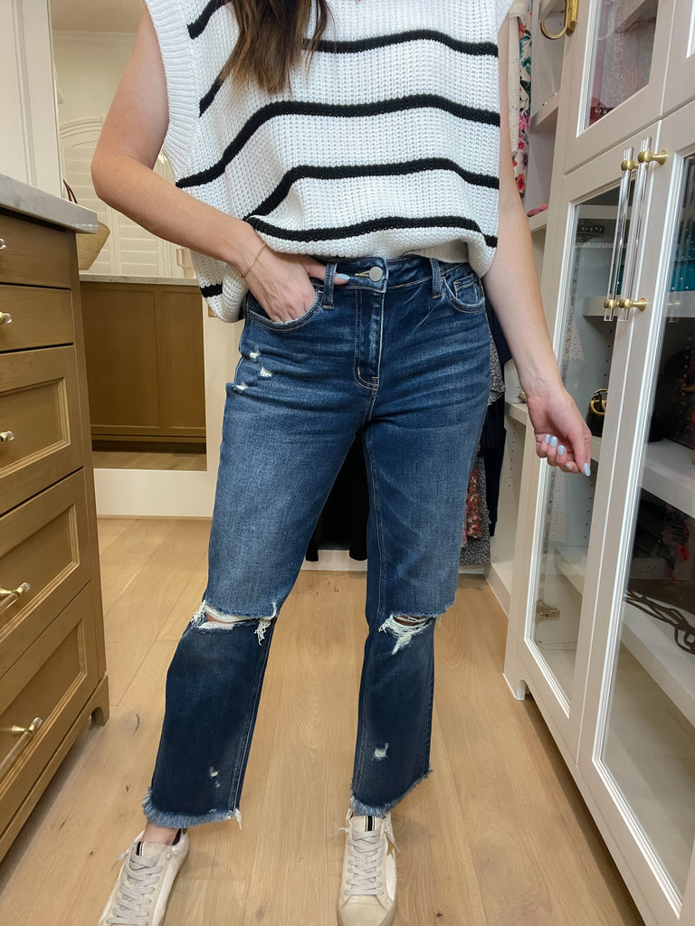 Flying Monkey Borough Ankle Straight Leg Jeans