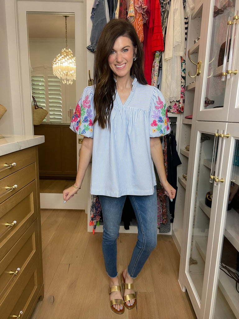 Micah Sandals in Gold