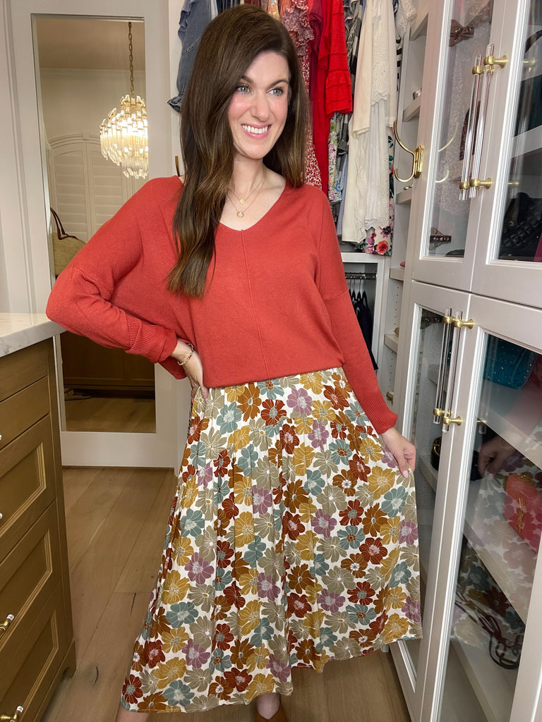 Homeroom Floral Skirt