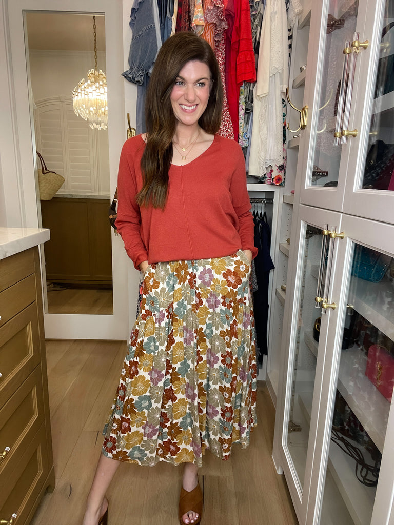 Homeroom Floral Skirt