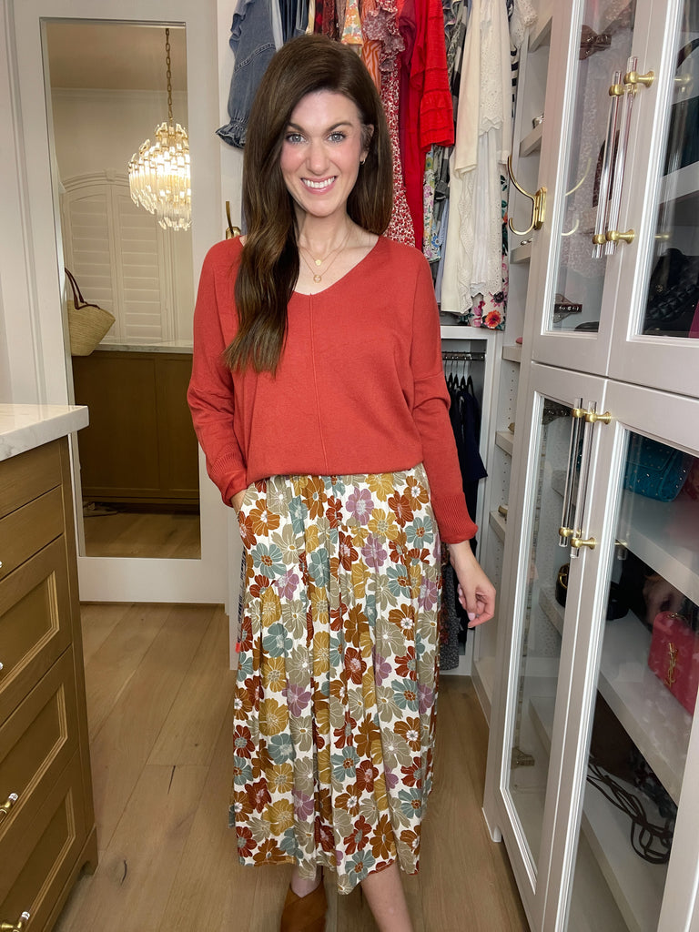 Homeroom Floral Skirt