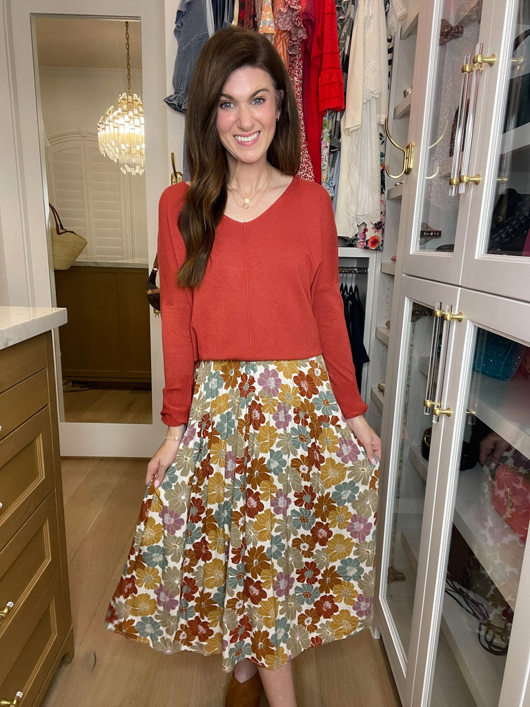 Homeroom Floral Skirt