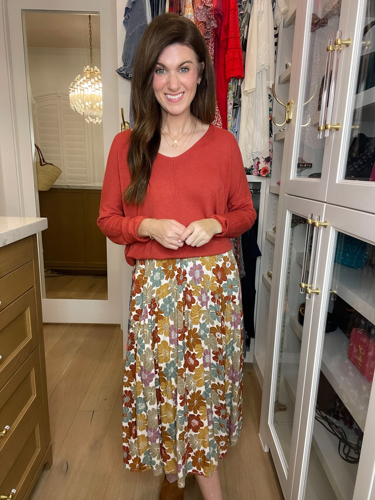 Homeroom Floral Skirt