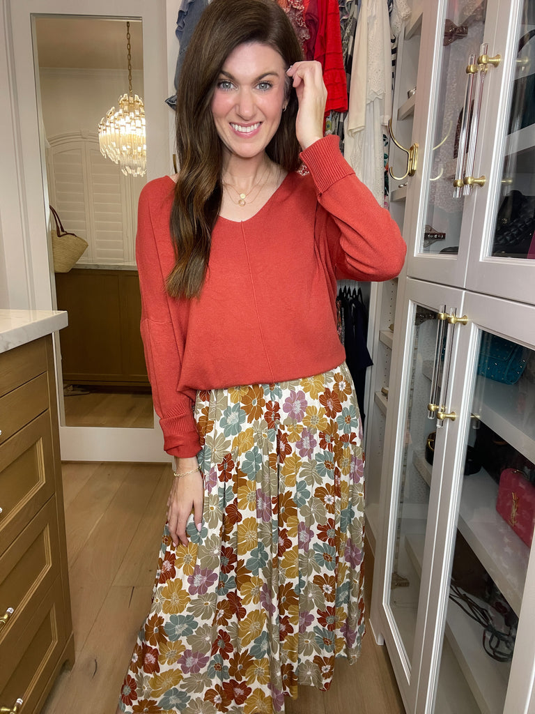 Homeroom Floral Skirt