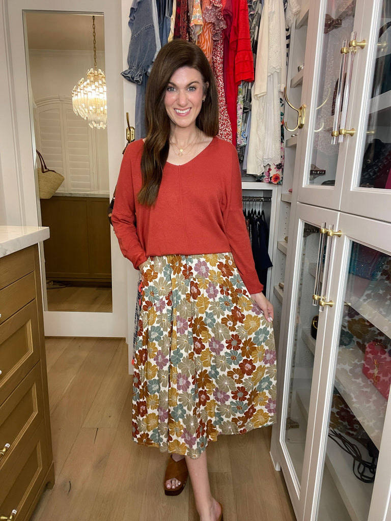 Homeroom Floral Skirt