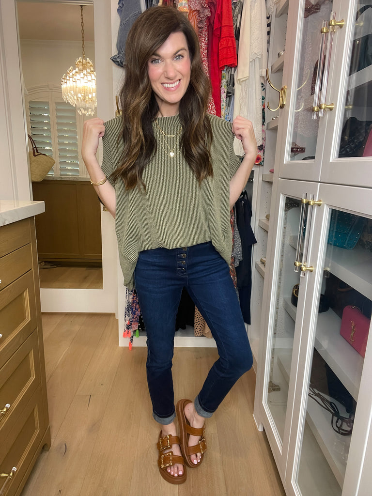 Saki Platform Sandals in Tan