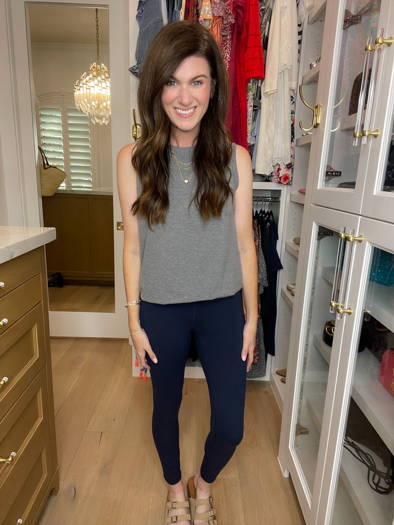 *BELLES & DOORBUSTER* Get Moving Leggings in Navy *Final Sale*