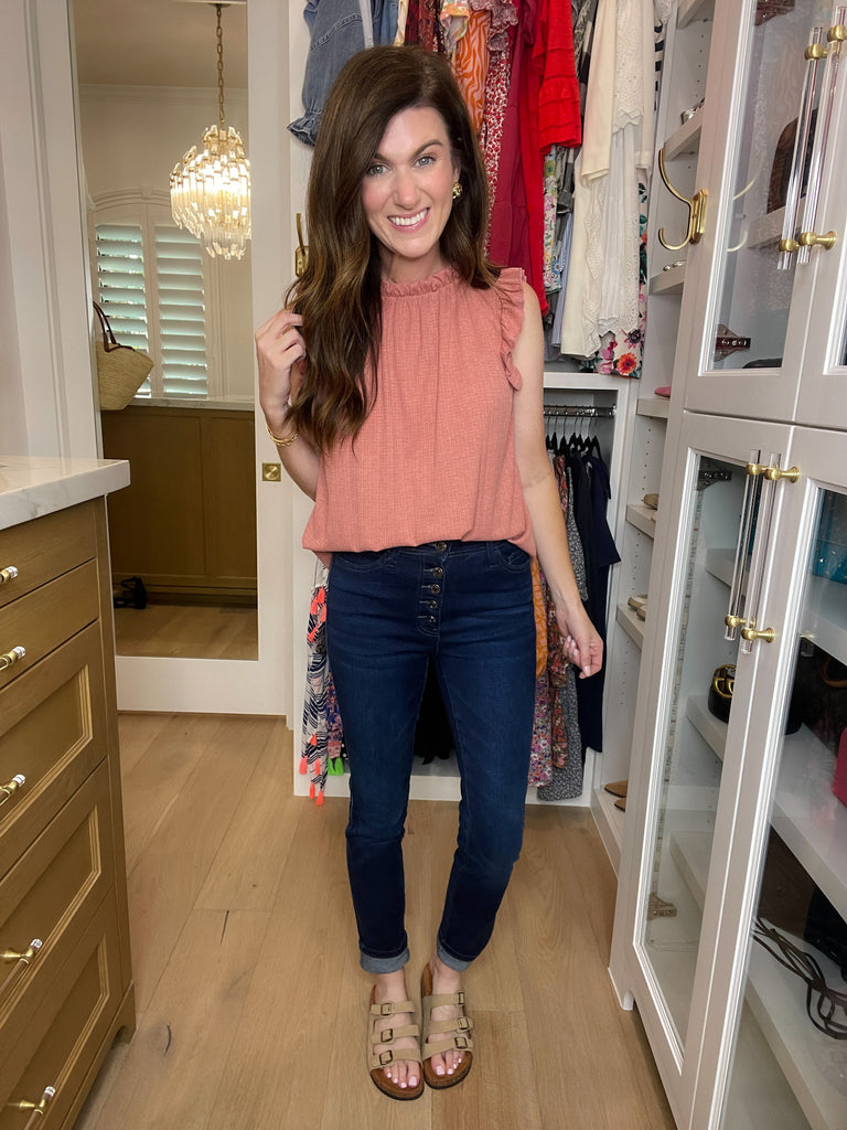 Leo Triple Strap Sandals in Taupe