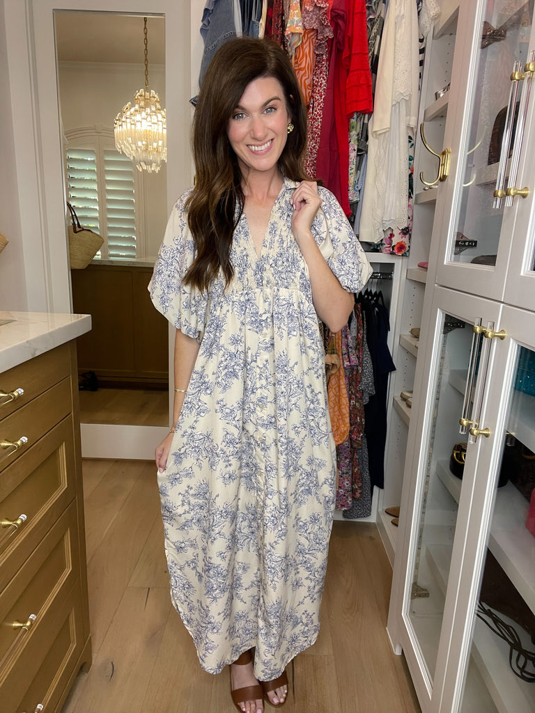 Sending Love Floral Maxi Dress