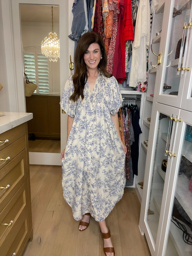 Sending Love Floral Maxi Dress