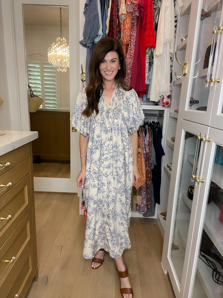 Sending Love Floral Maxi Dress