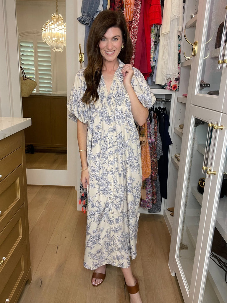 Sending Love Floral Maxi Dress