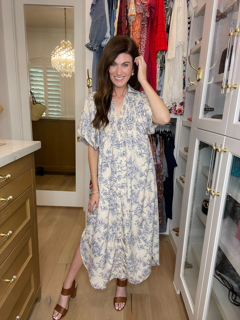 Sending Love Floral Maxi Dress