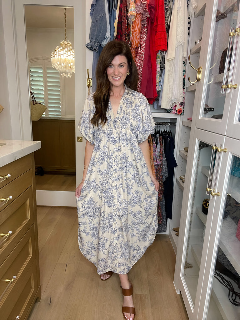 Sending Love Floral Maxi Dress