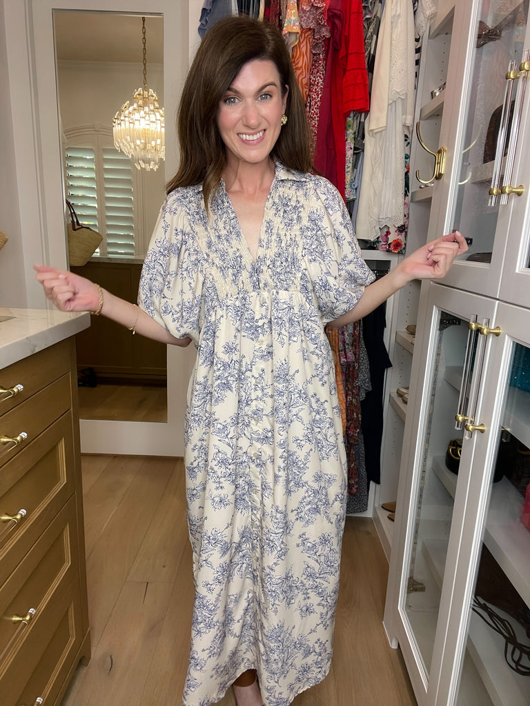 Sending Love Floral Maxi Dress