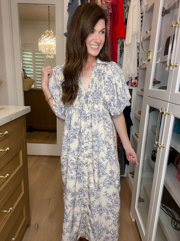Sending Love Floral Maxi Dress