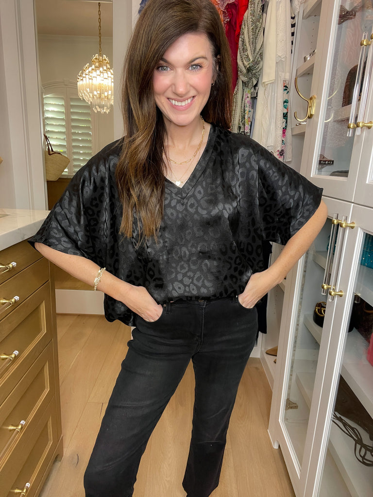 Luxe Leopard Top