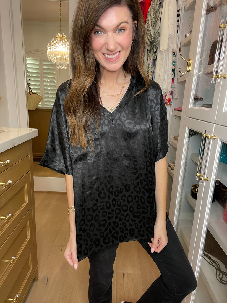 Luxe Leopard Top