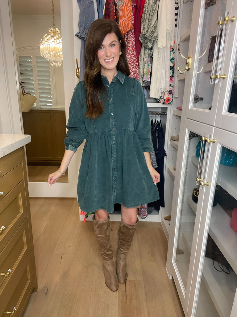 Nicole Knee High Boots in Taupe