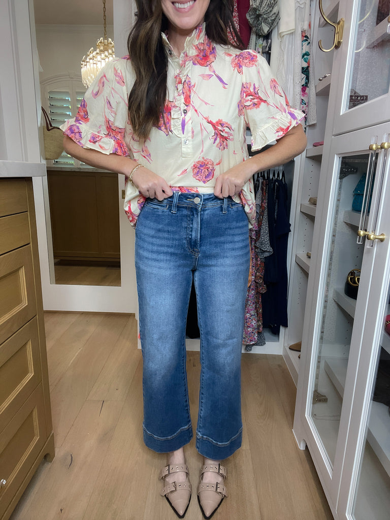 Risen Witney High Rise Wide Leg Trouser Jean