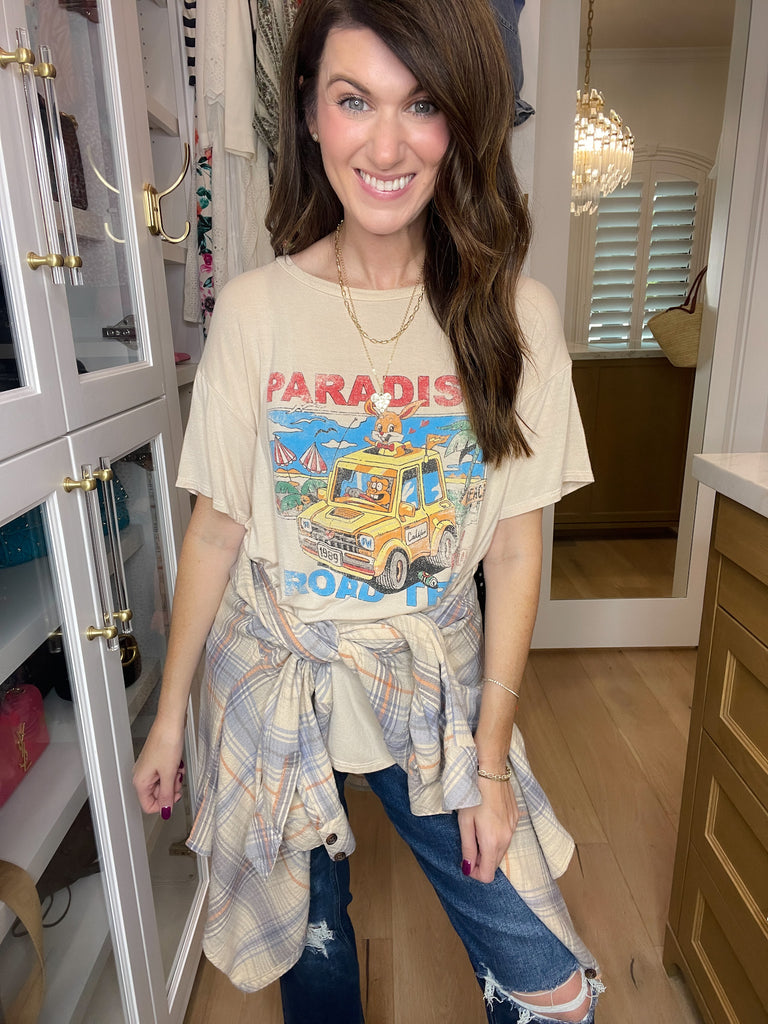 SALE! Paradise Road Trip Tee *Final Sale*