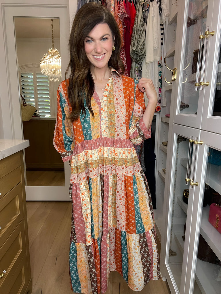 Autumn Brunch Midi Dress