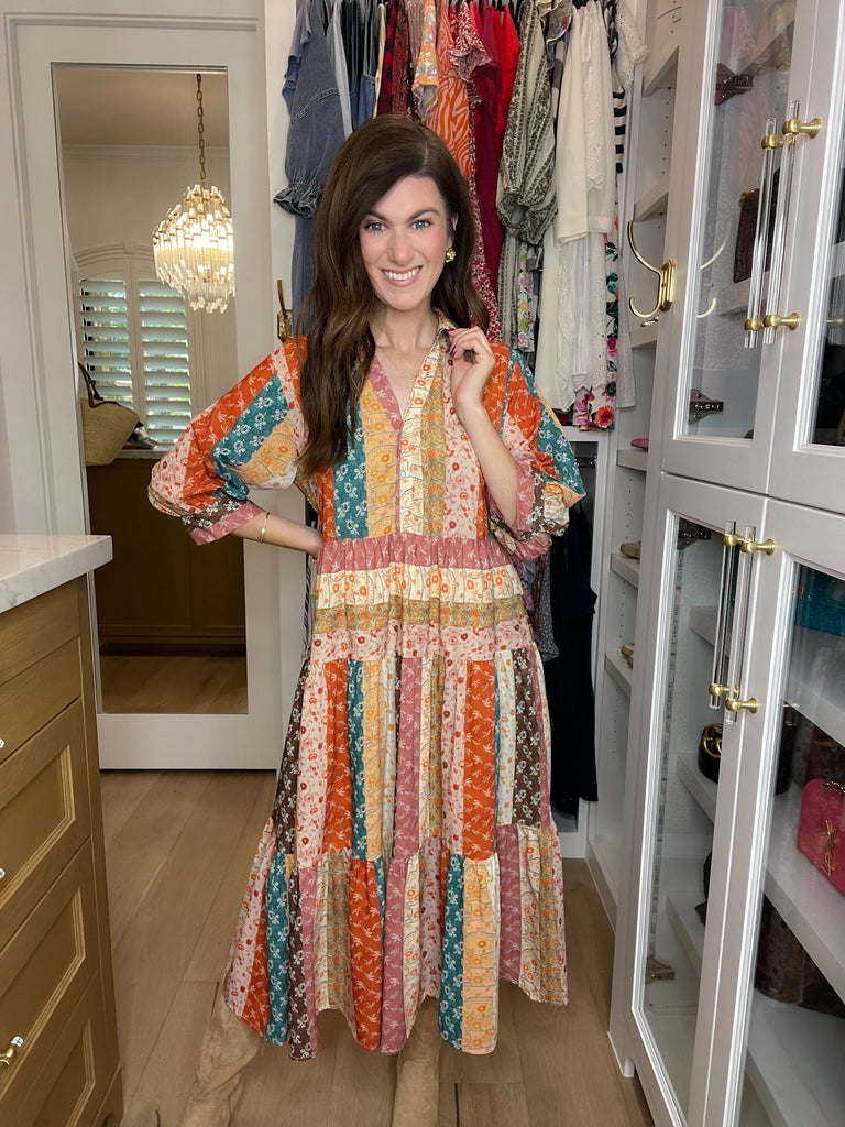 Autumn Brunch Midi Dress