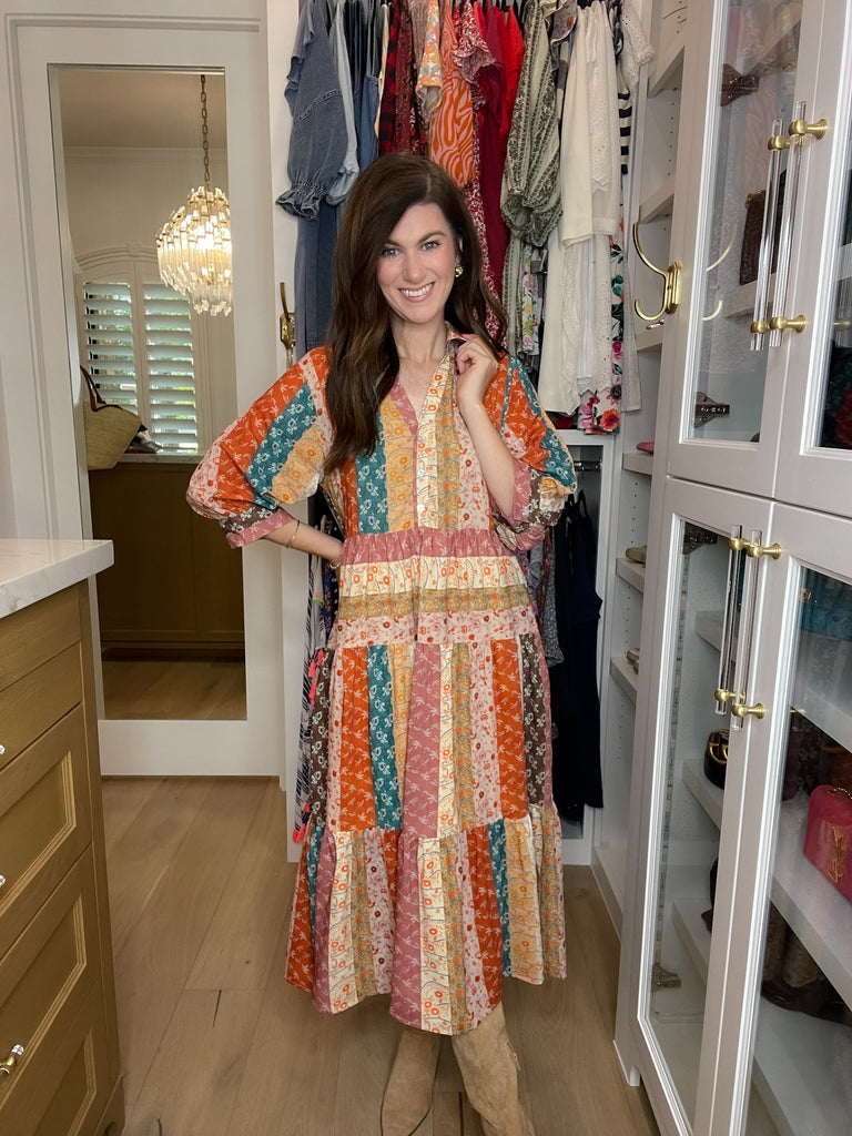 Autumn Brunch Midi Dress