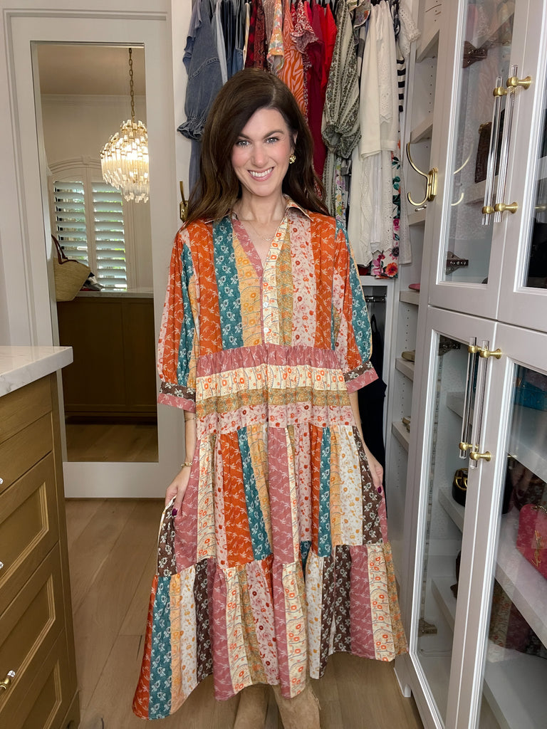 Autumn Brunch Midi Dress