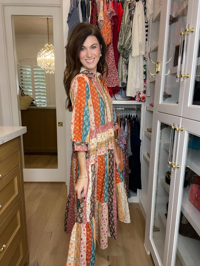 Autumn Brunch Midi Dress