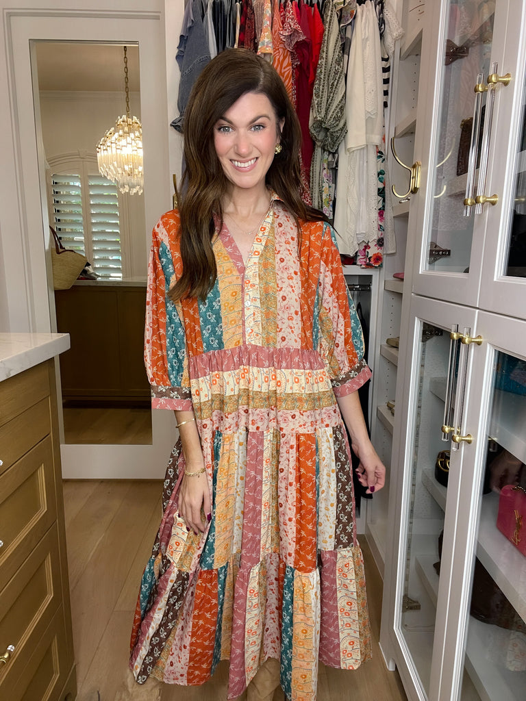 Autumn Brunch Midi Dress