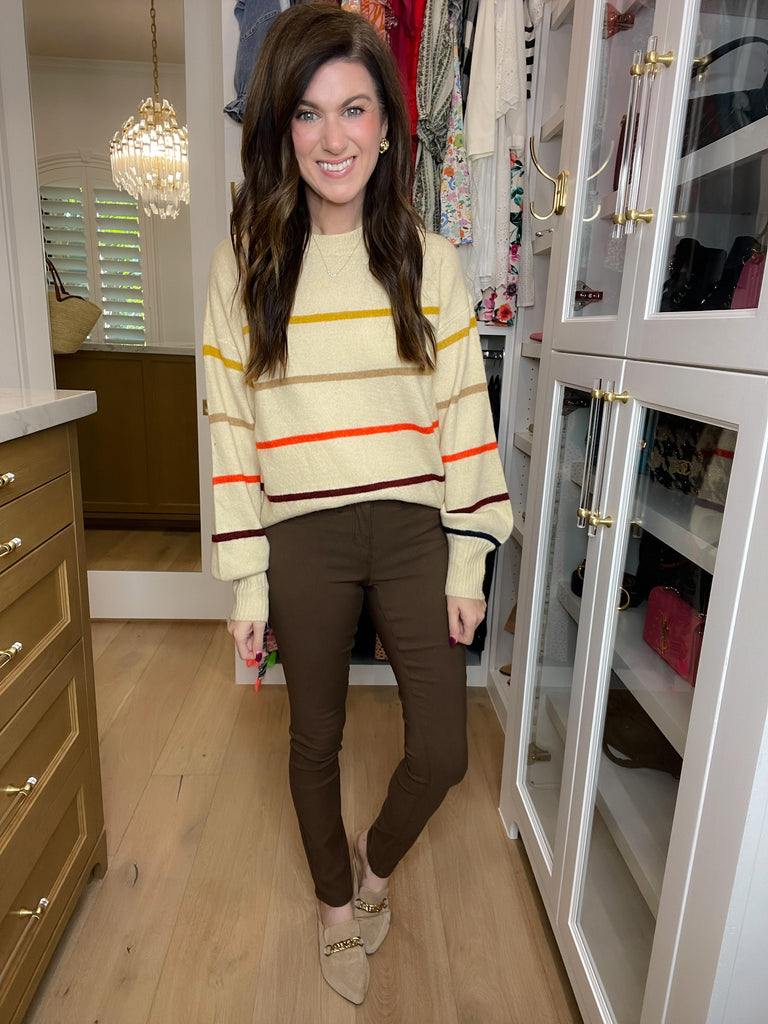 Royalty for Me Hyperstretch Skinny Jeans in Walnut