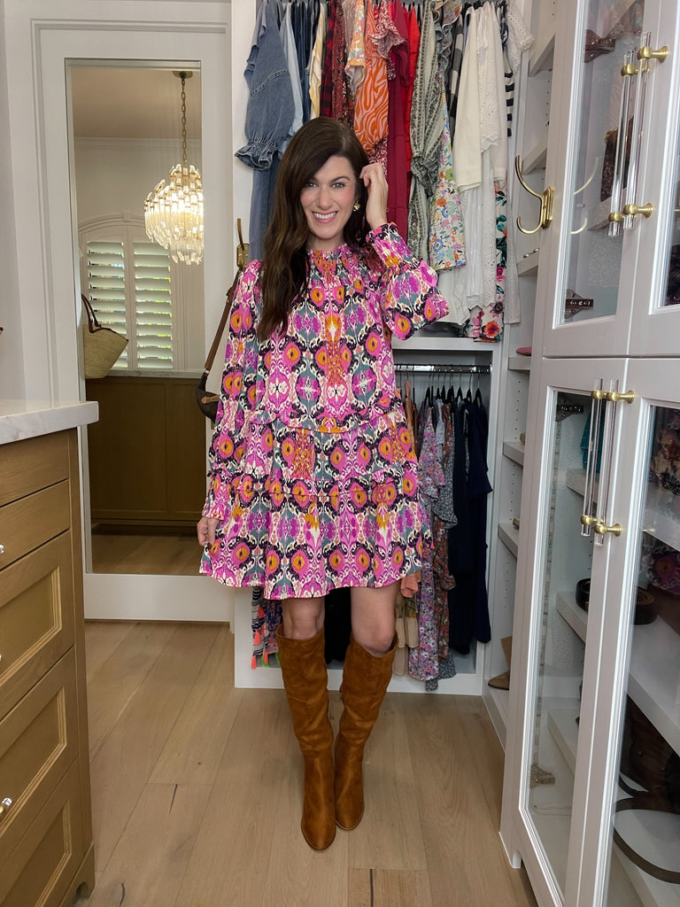 Nicole Knee High Boots in Caramel