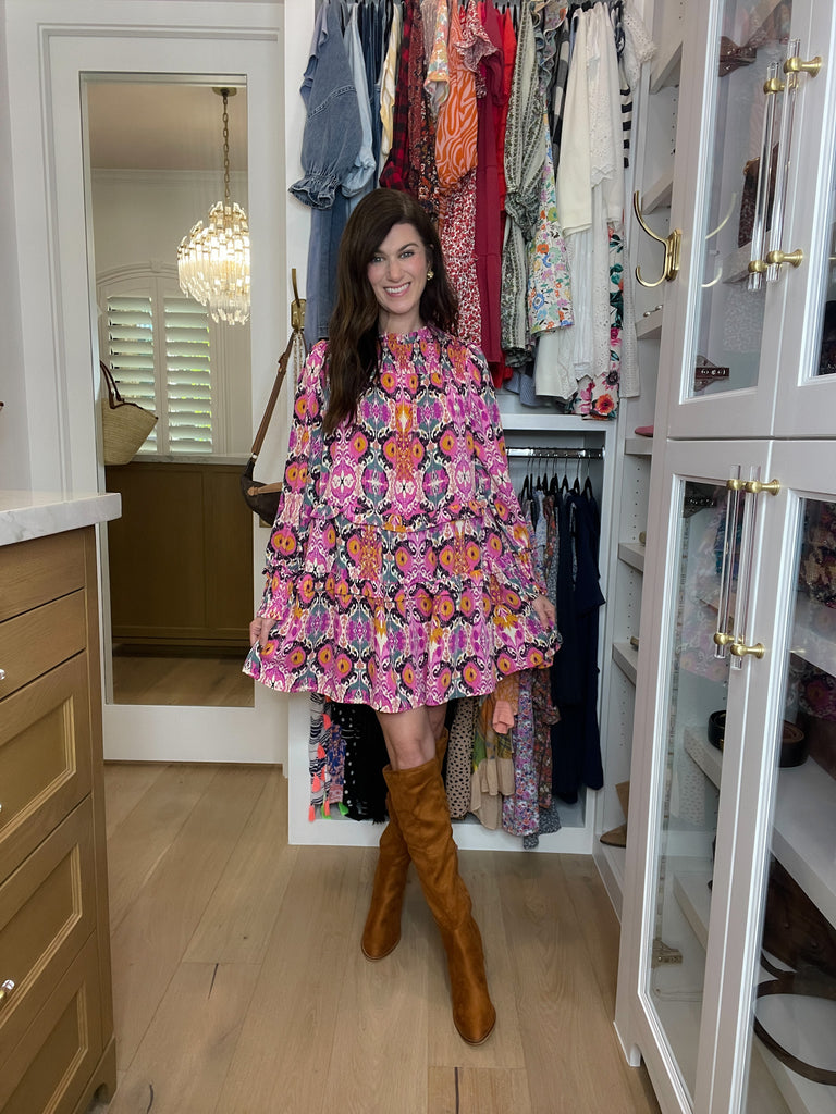 Nicole Knee High Boots in Caramel